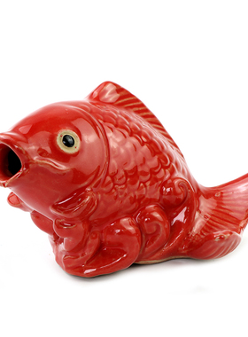 假山流水装饰小摆件盆景摆件鱼缸造景配件室外假山出水口配件陶瓷