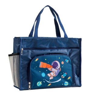 卡通补习袋男女孩小学生补功课包文件手提袋作业拎书袋美术收纳袋