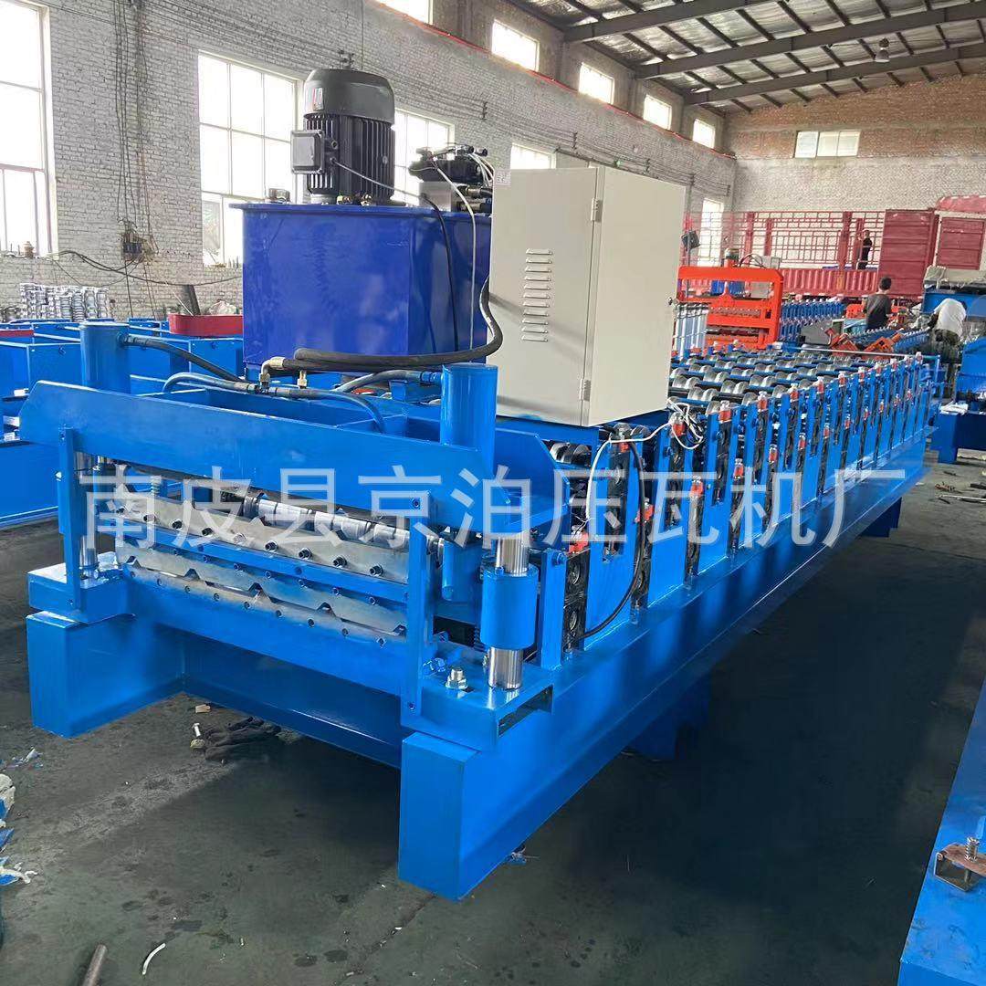 现货840全自动压瓦机彩钢压瓦机屋面瓦成型机双层琉璃瓦机械设备,机械设备,其他机械设备,淘宝优惠券,粉丝福利购,淘宝优惠卷