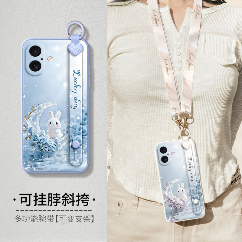 苹果17手机壳iPhone16新款15腕带图片