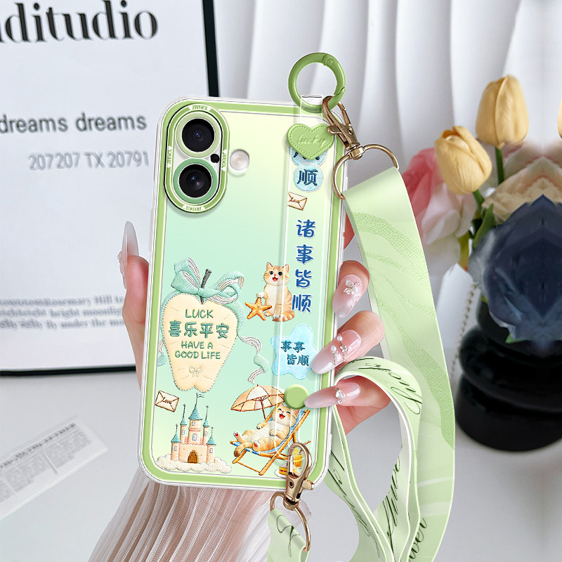 苹果17手机壳iPhone16新款15腕带图片