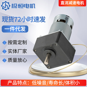 GB60-775方形直流减速电机马达大扭力低噪音用于家用设备娱乐电器