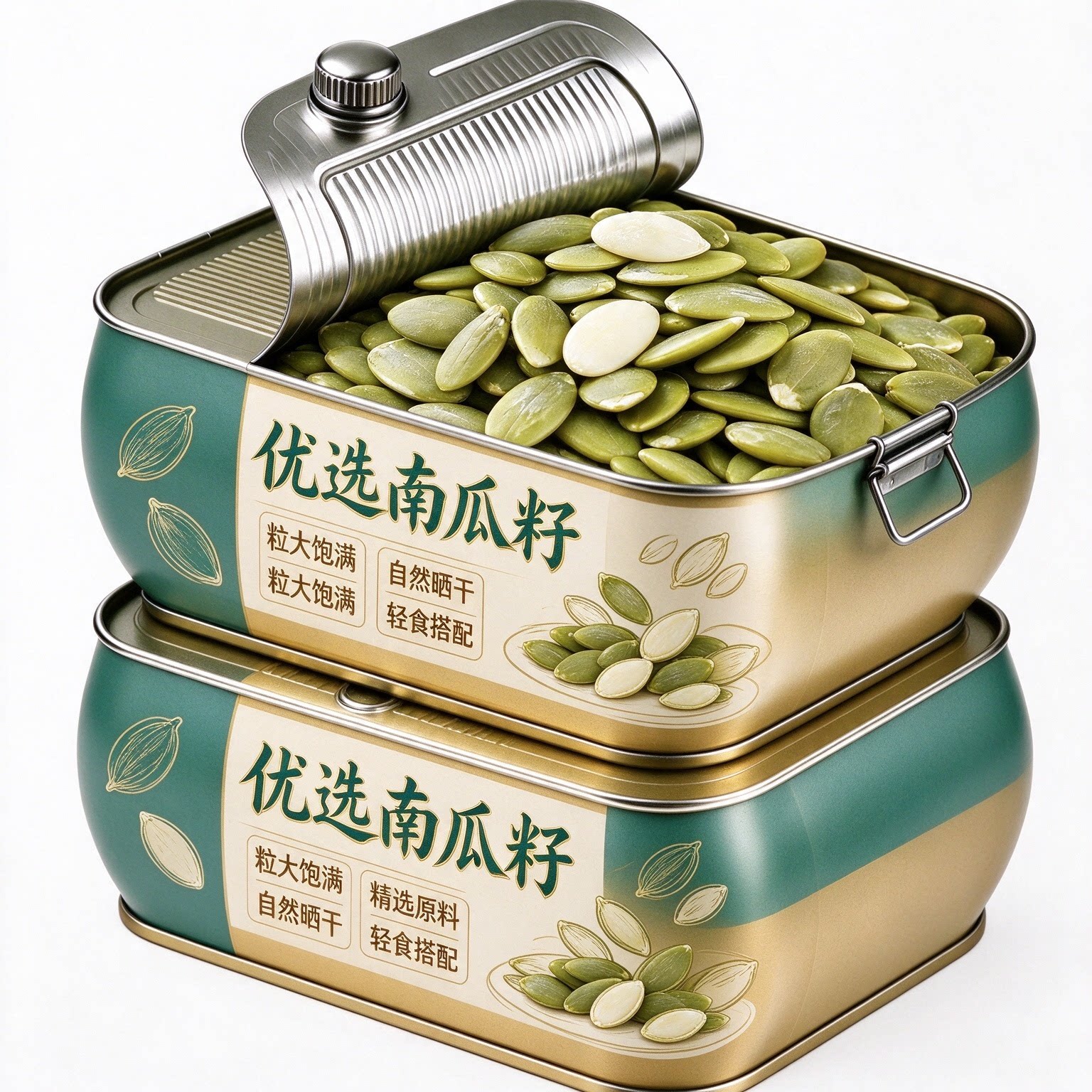农科院特产有机熟南瓜子仁健康坚果原味烘焙独立包装官方旗舰店
