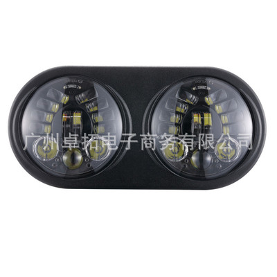 新款 适用5.75寸哈雷大灯 摩托车大灯 哈雷戴维森重力感应摇摆灯