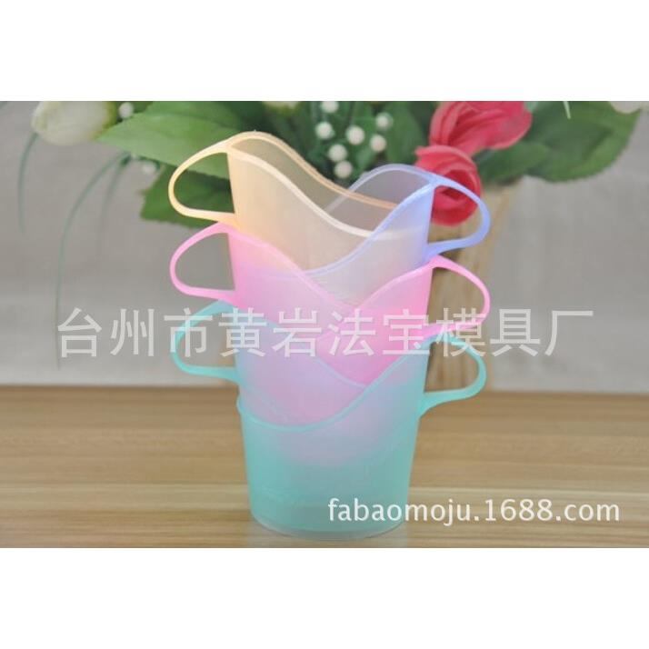 加厚杯托一次性纸杯托环保塑料杯托模具加工