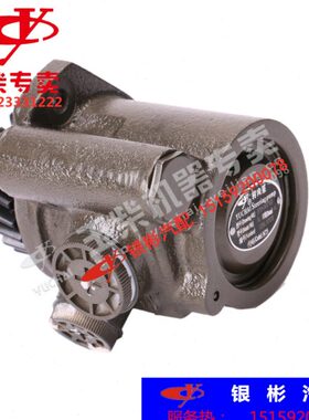 玉柴6105发动机370H转向泵YC6J180/190/210自卸货卡车方向助力泵