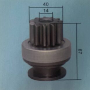 全柴起动机马达齿轮单向器QDJ2601-P/J起动机马达齿轮单向器
