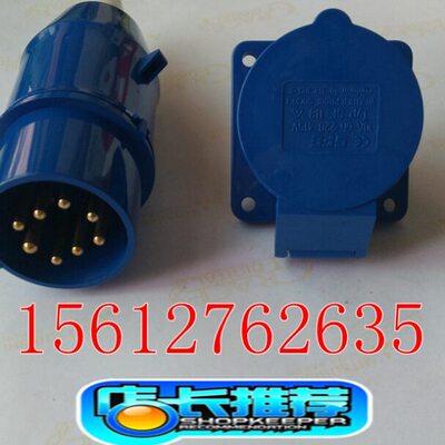 电动吊篮防水工业插头插座8芯八孔10ASF018SF118电缆航空公母对接