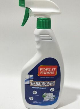 芳菲丽特玻璃清洁剂 玻璃水 清洁玻璃清洁剂中性玻璃晶亮剂500ml