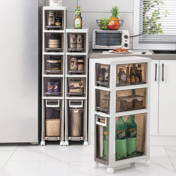 夹缝置物架落地多层厨房置物柜窄缝隙收纳架家用多功能夹缝储物架,收纳整理,暖气片置物架,淘宝优惠券,粉丝福利购,淘宝优惠卷