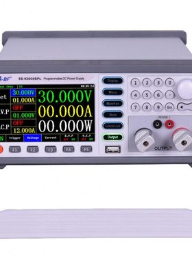 A-BF直流稳压电源SS-3030SPL彩屏精度30V30A维修电源