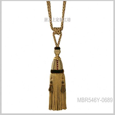 【单支价】窗帘大穗欧洲欧式法式意式日式窗帘扣绑穗绑带挂球酒店