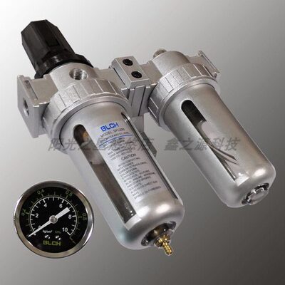 百灵BLCH气源处理二联件 过滤调压器油雾器 SFC200 SFC300 SFC400