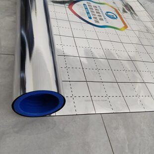 镜面地暖反射膜水电地热反射膜铝箔反热膜地暖材料真铝镜面反光膜