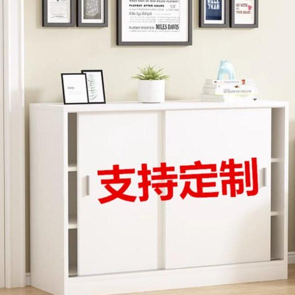 定制阳台柜飘窗柜简约现代矮柜地柜收纳柜靠墙推拉门储物柜餐边柜,住宅家具,飘窗柜,淘宝优惠券,粉丝福利购,淘宝优惠卷
