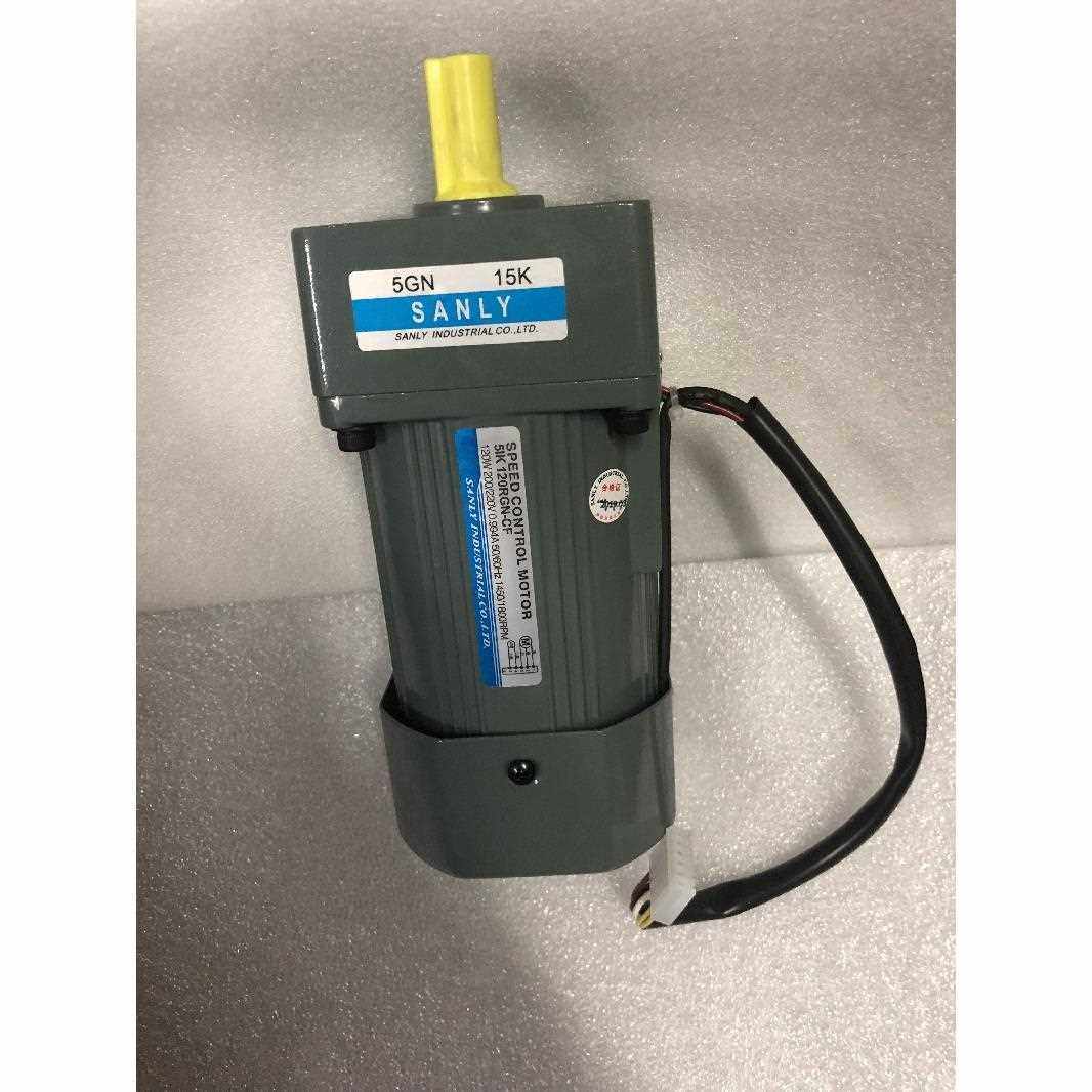 SANLY永力调速电机齿轮减速马达5IK120RGN-CF配减速箱 120W,基础建材,脚轮/万向轮,淘宝优惠券,粉丝福利购,淘宝优惠卷