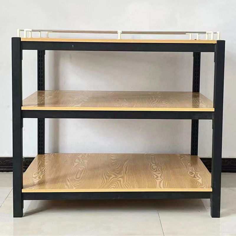 超市堆头货架食用粮油钢木牛奶堆饮料促销台便利店地堆中岛展示架