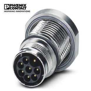 菲尼克斯设备连接器，板后安装ST-5EP1N8AH100S-1613549电气联接