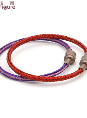 法诺图手绳钢丝编织串珠红绳男女款串珠替换手链绳简约搭配首饰环