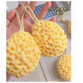 婴儿洗澡海绵魔芋扑扑棉家用新生儿洗脸扑儿童搓澡神器宝宝沐浴棉