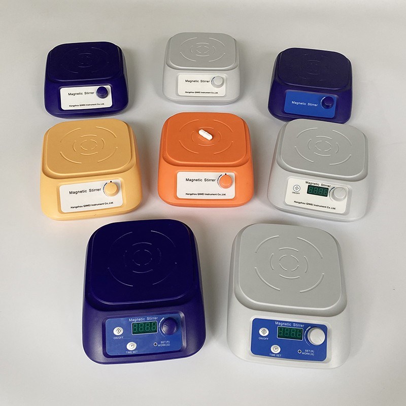 磁力搅拌器智能款数显充电可调速控温加热实验室静X音稳定大容量