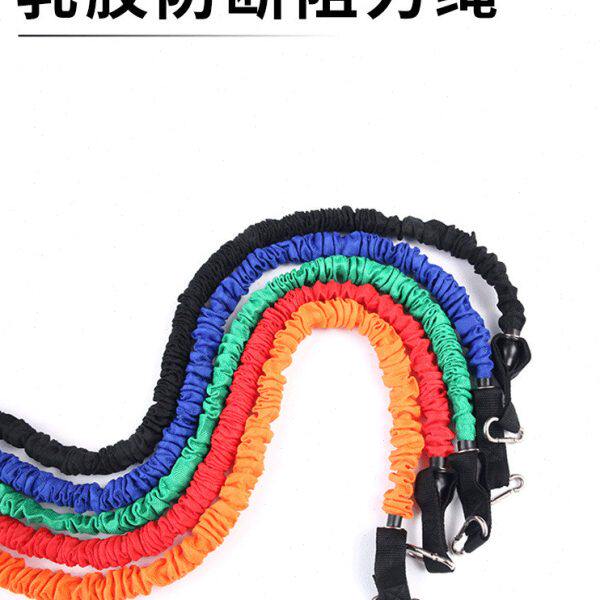 健身拉力绳练腿皮筋弹力绳防断阻力拉绳田径腿部力量训练单根绳子