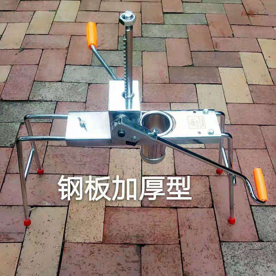 家用饸饹机手动压面机河捞河洛床子饸络机饸烙面机手摇小型轧面机