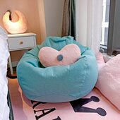 懒人沙发豆袋榻榻米单人小户型卧室女可爱网红阳台椅子小型可爱椅