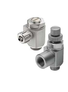 FESTO单向节流阀GRLZ-1/4-1/8-M5-PK-QS-4-6-8-D-RS-B 151196气动