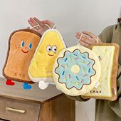 可爱擦手巾可挂式 珊瑚绒厨房加厚吸水速干毛巾卫生间儿童手巾手帕