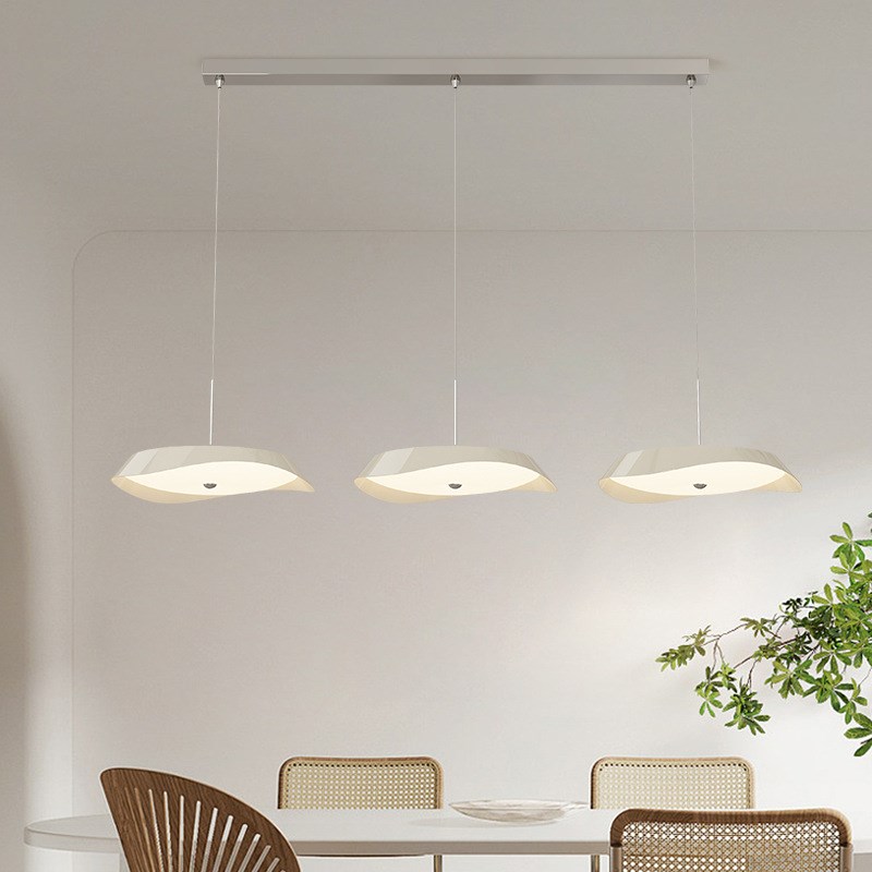 新款2024全光谱餐厅吊灯 餐桌吧台灯F具 现代简约极简风圆形餐吊