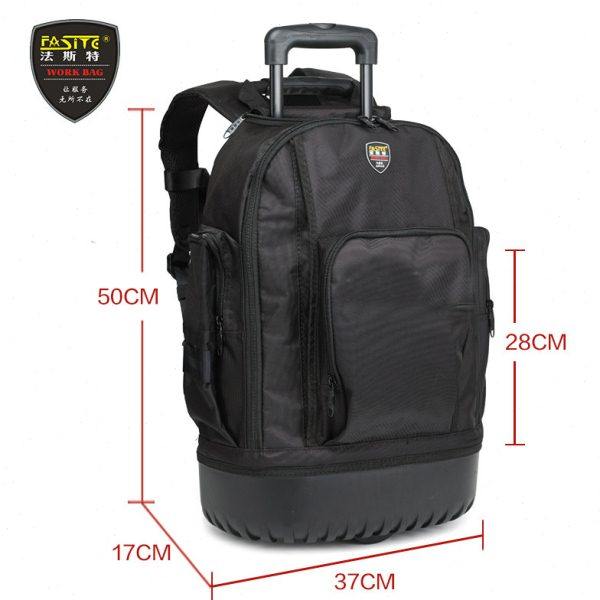 FST 拉杆双肩两用包 结实从用处 大容量工具包X611,五金/工具,工具包,淘宝优惠券,粉丝福利购,淘宝优惠卷