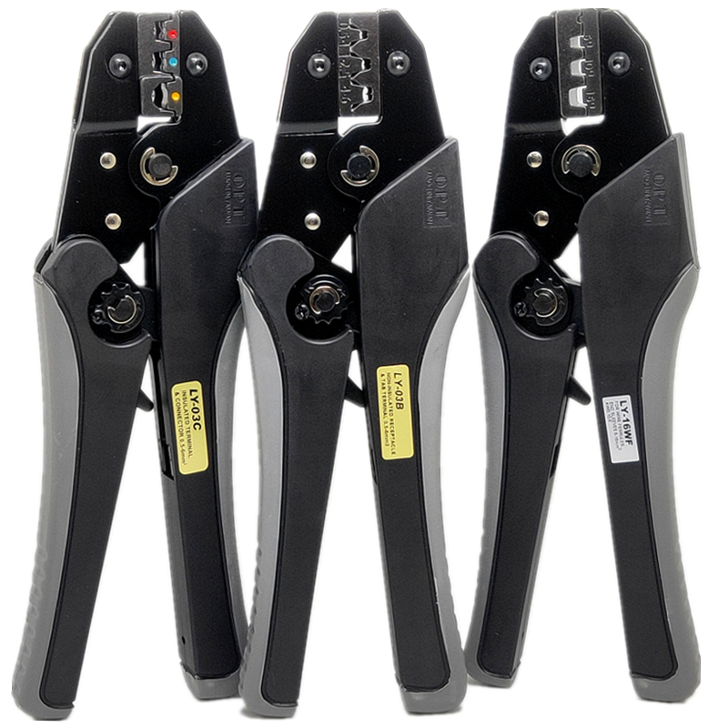 中国台湾OPT压线钳LY03C0x616WF裸端子绝缘开口鼻子欧式端子压接