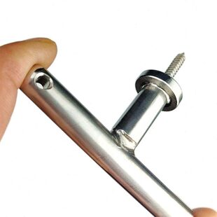 304不锈钢钓鱼伞底座支架 筏排钓遮阳伞架 T型手拧自攻螺丝甲板钉