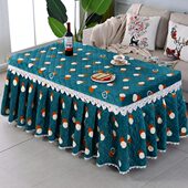 电炉罩烤火桌子罩长方形加厚加暖绒冬季 电暖炉罩新款 烤火架套