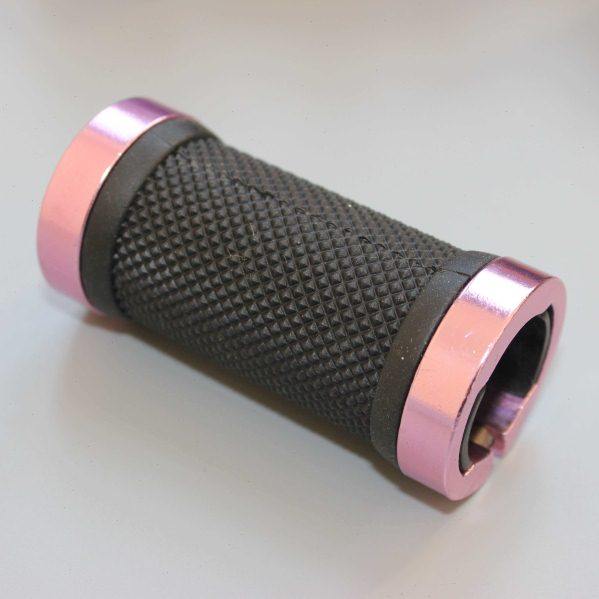 包邮7厘米长自行车把套双铝合金锁扣可锁死短把套多色可选送把塞