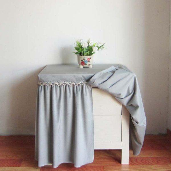 I9EK简约灰色保险柜罩套防尘套罩保险箱装饰遮挡布现防尘保护套,居家布艺,沙发套,淘宝优惠券,粉丝福利购,淘宝优惠卷