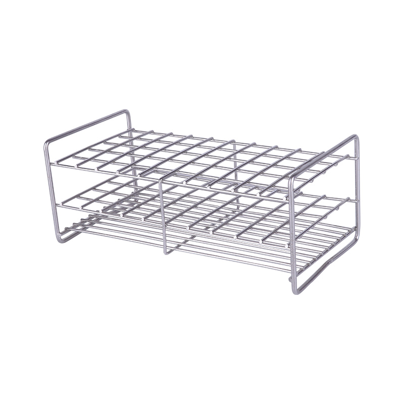 不锈钢试管架304钢丝方孔试管架玻璃管A架离心管架多用途支架消化