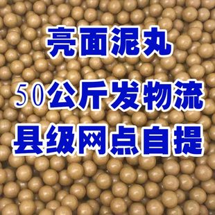 泥丸8mm9mm10mm磁力加重泥丸50公斤物流