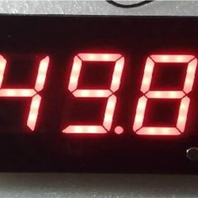 酒吧大数码管大j屏幕壁挂式噪音计声音大小测试仪分贝仪WS844