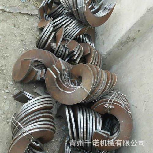 绞叶片螺旋龙g高硬度耐磨螺旋单片上料机搅拌机叶片304不锈钢