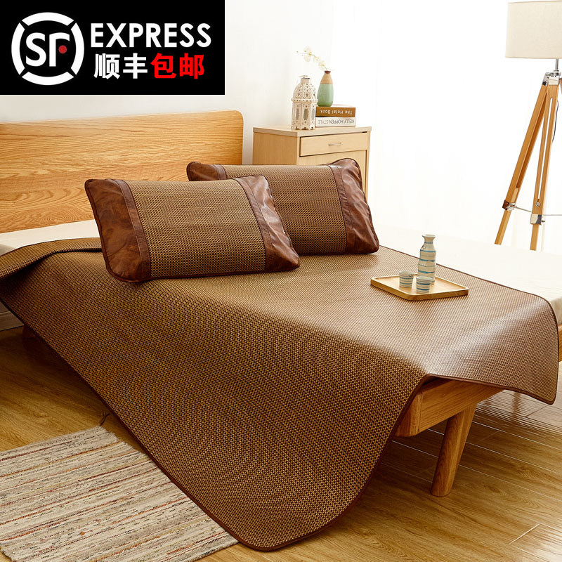 藤席凉席1.8m床冰丝草席子2.0米折叠冰凉席天然纯滕1.35竹席腾1.5