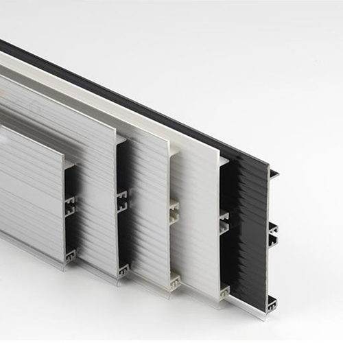 黑色白色PVC踢脚板13公分塑料贴脚线15公分加厚踢脚线橱柜挡水板