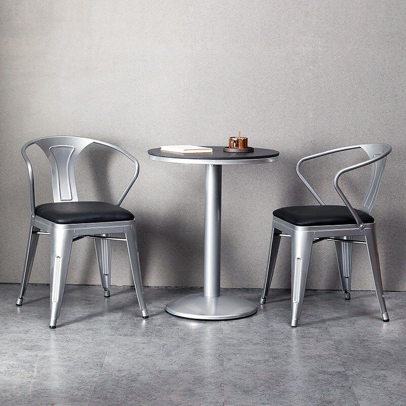 复古工业风铁艺椅子烧烤店火锅店餐椅休闲椅咖啡厅餐厅酒吧餐桌椅