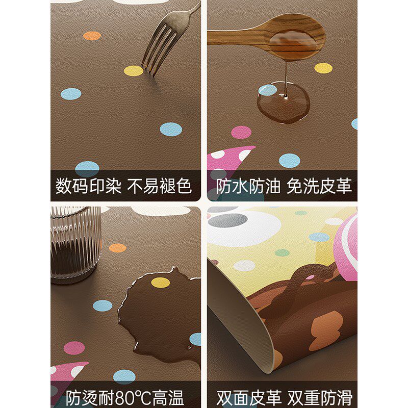 甜豆点心卡通鼠电垫办公学习脑女鼠标垫/贴/腕垫