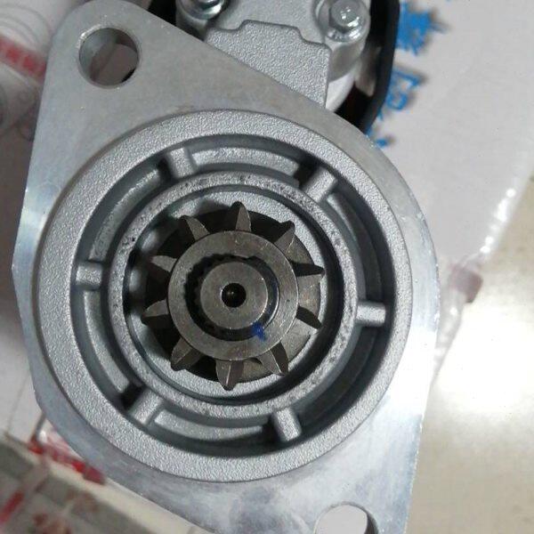 适用潍柴WP-QDJ起动机马达潍柴1004081326A起动机12V 10齿起动机