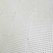 穿孔复合珍珠岩吸声板20mm微孔轻质吸音材料