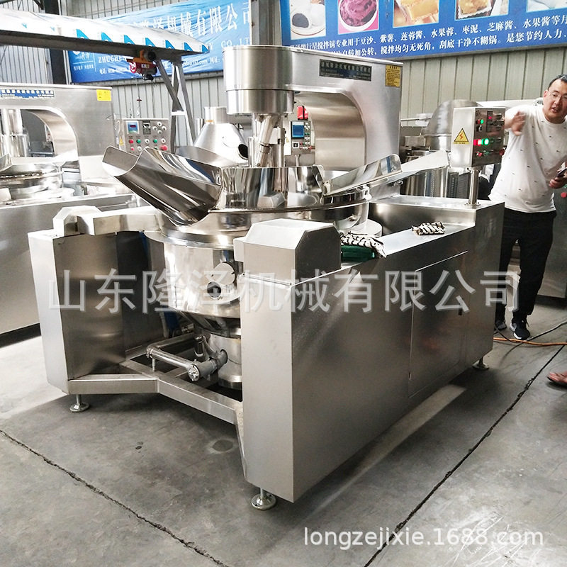 螺蛳粉酱料底料炒锅 螺蛳粉360度无死角搅拌炒锅 螺蛳粉底料炒料