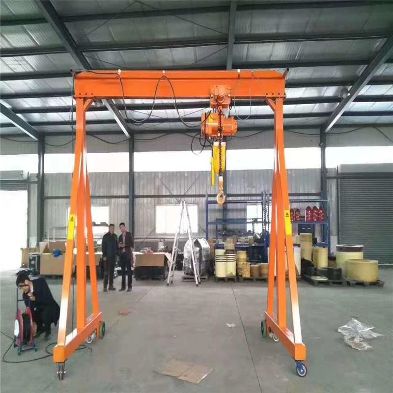 厂家供应小型简易龙门吊2吨吨5吨可拆卸免费安装小吨位龙门架
