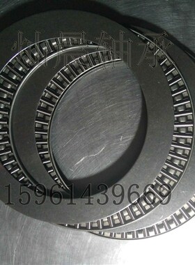 大尺寸转盘平面推力滚针m承A度K180225 内径180外径225厚X7轴m